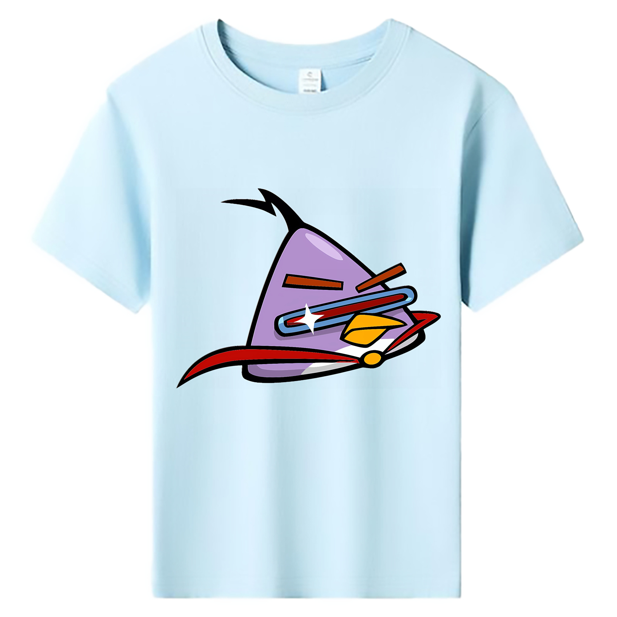 （画像用） Angry Birds アングリーバード 綿100％キッズTシャツ（フロントプリント）